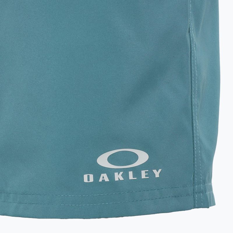 Pantaloncini da bagno Oakley Clear Lake 16" dark pacific da uomo 3