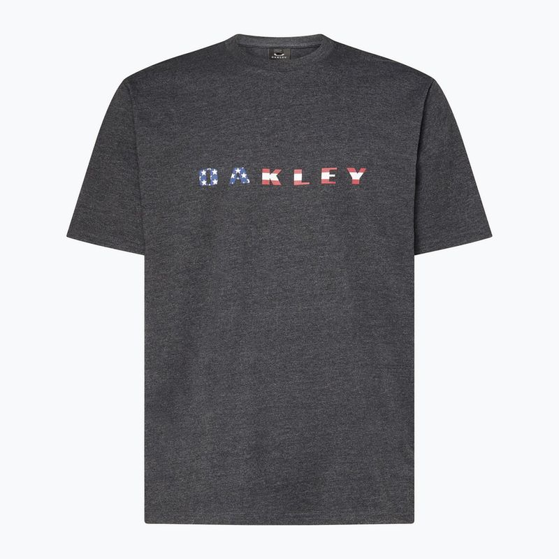Maglietta Oakley Bf Oakley Bark Tee Uomo grigio scuro hthr