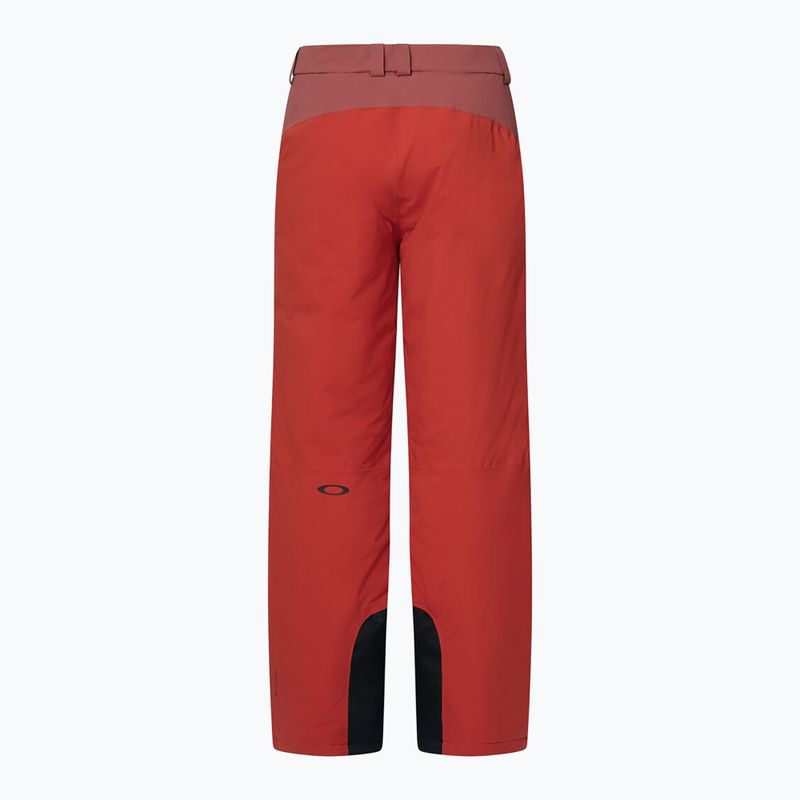 Pantaloni da sci uomo Oakley Canopy Pro Insulated flame red/rosewood 9