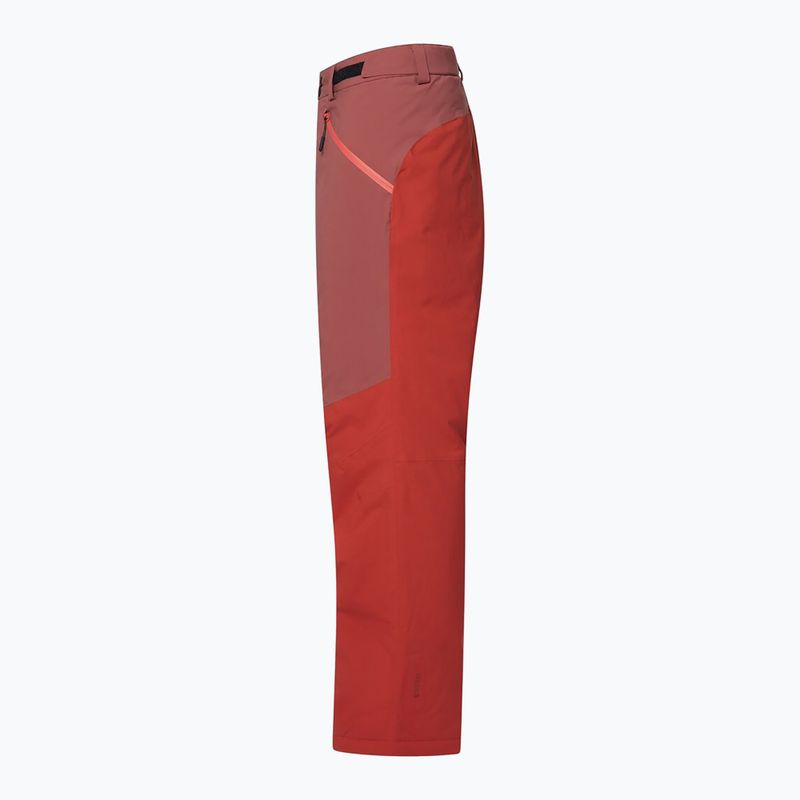 Pantaloni da sci uomo Oakley Canopy Pro Insulated flame red/rosewood 10