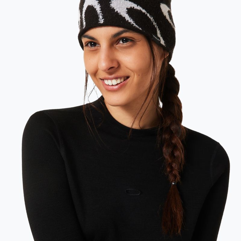 Maglia termica da donna Oakley Spruce Wool Base Layer blackout 5