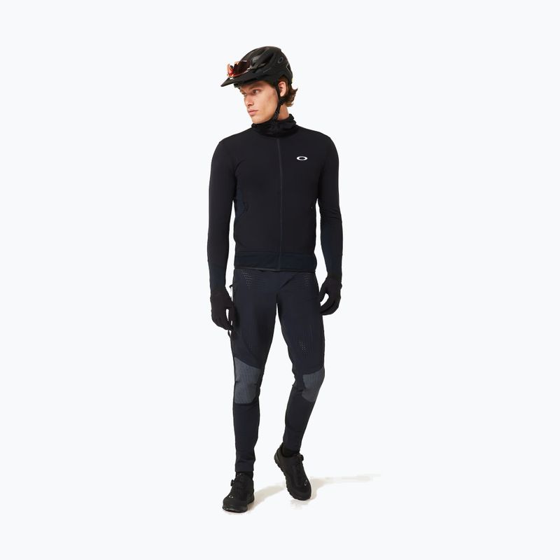 Felpa da ciclismo Oakley Canopy Full Zip Hoodie blackout 2