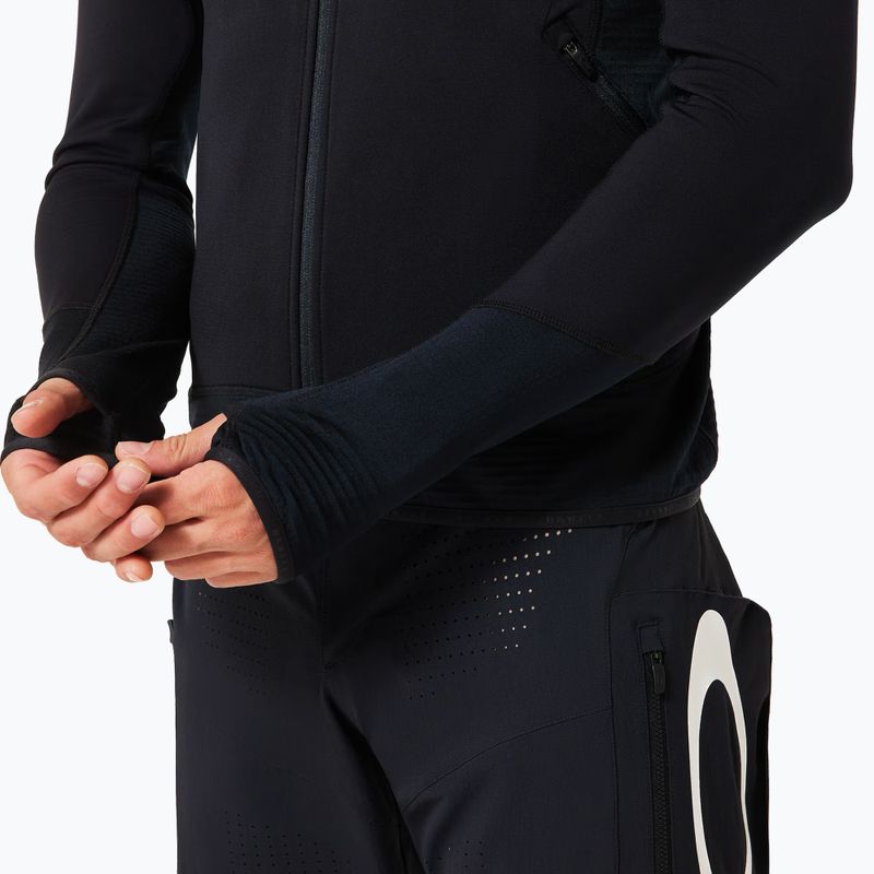 Felpa da ciclismo Oakley Canopy Full Zip Hoodie blackout 6