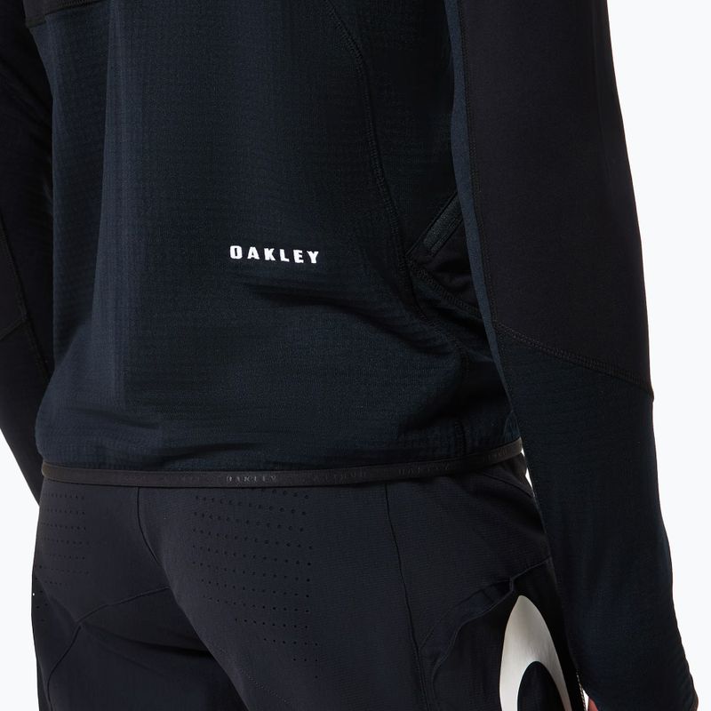 Felpa da ciclismo Oakley Canopy Full Zip Hoodie blackout 7