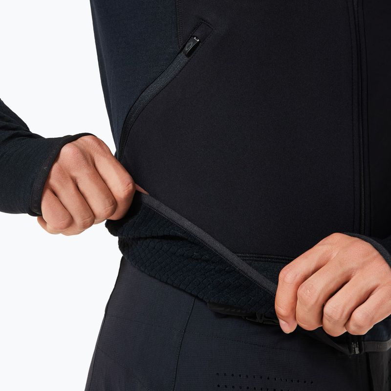 Felpa da ciclismo Oakley Canopy Full Zip Hoodie blackout 8