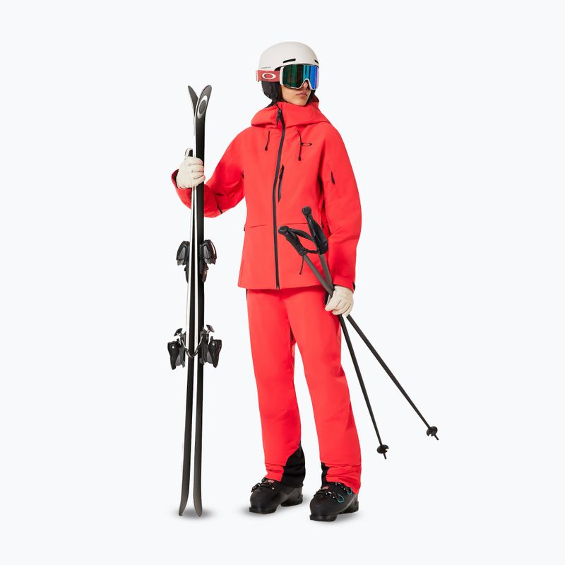 Giacca da sci da donna Oakley Canopy Insulated hibiscus red 2
