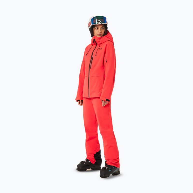 Giacca da sci da donna Oakley Canopy Insulated hibiscus red 3