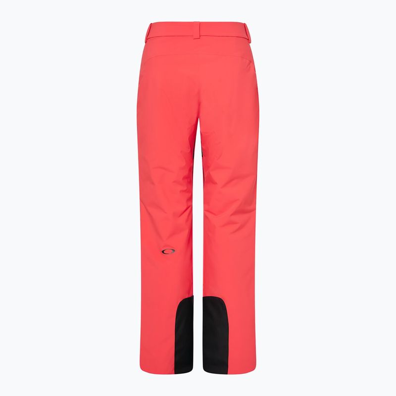Pantaloni da sci donna Oakley Canopy Insulated hibiscus red 7