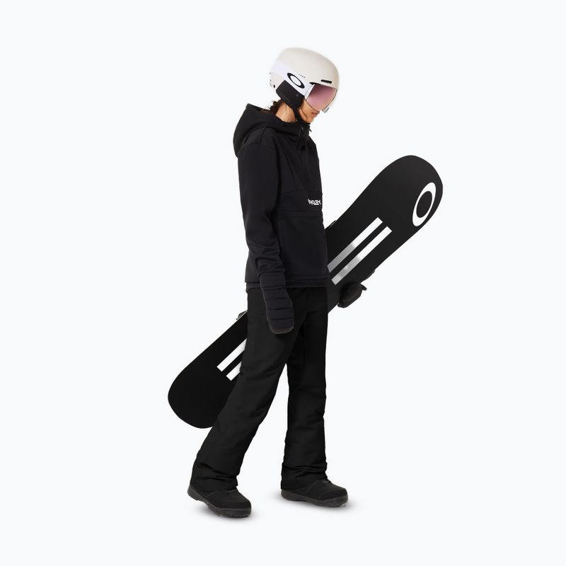 Felpa softshell con cappuccio da donna Oakley TNP Nose Grab Softshell Hoodie blackout/white 2
