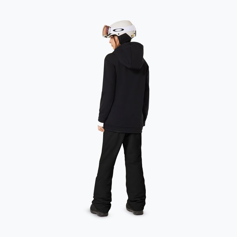 Felpa softshell con cappuccio da donna Oakley TNP Nose Grab Softshell Hoodie blackout/white 3