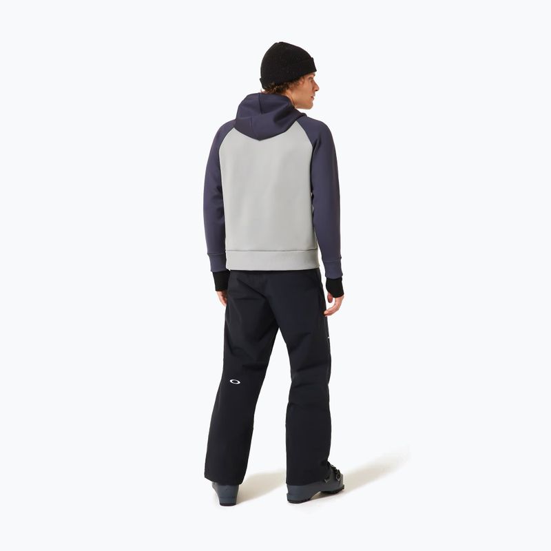 Felpa snowboard uomo Oakley Sierra DWR Fleece Hoody 2.0 cement 3