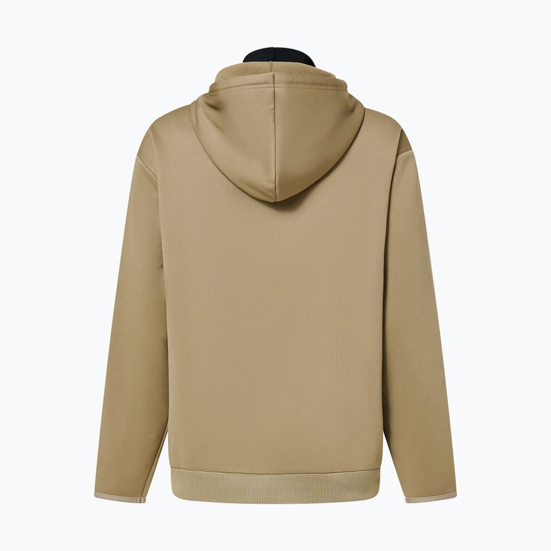 Felpa da snowboard uomo Oakley Rider Long 2.0 Hoodie pebble 8