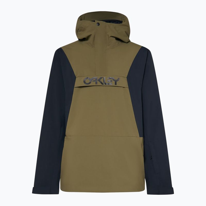 Giacca da snowboard uomo Oakley TNP TBT Isulated Anorak army green 9