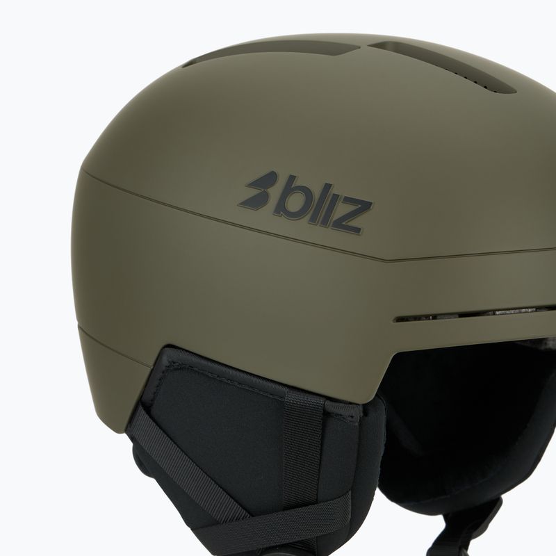 Casco da sci Bliz S002 matte camo green 7
