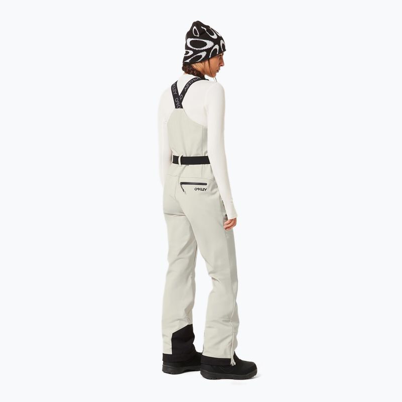 Pantaloni da snowboard donna Oakley TNP Harper Softshell Bib mist 3