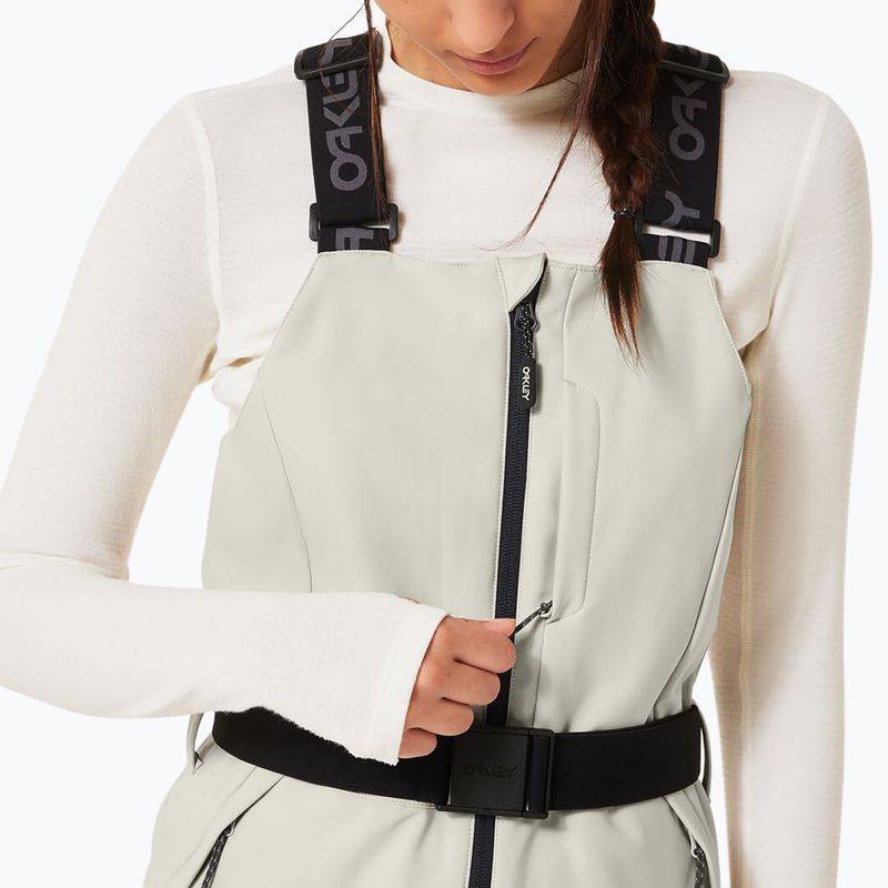 Pantaloni da snowboard donna Oakley TNP Harper Softshell Bib mist 5