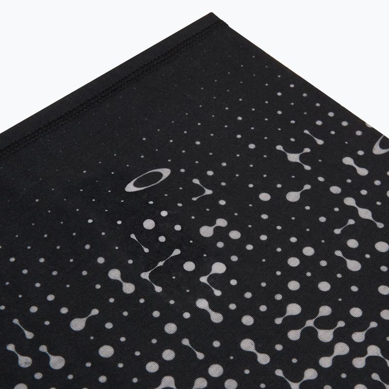 Scaldacollo multifunzionale Oakley Borealis Neck Gaiter monogram gradient black 3