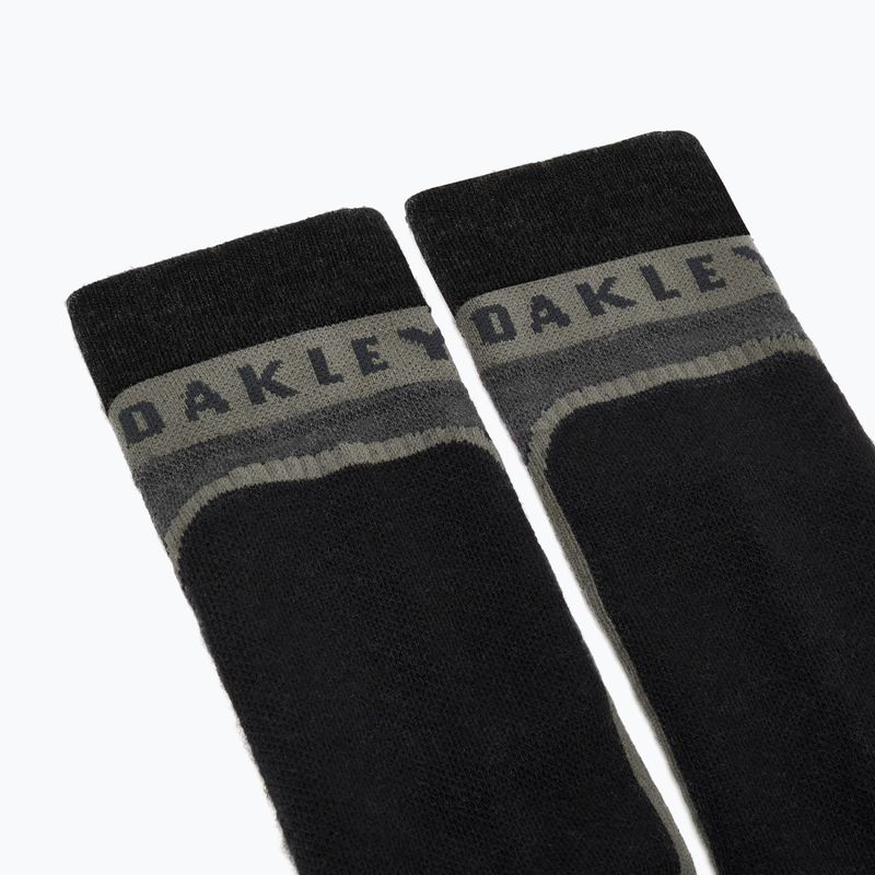 Calze da sci Oakley Patrol dark grey heather 4