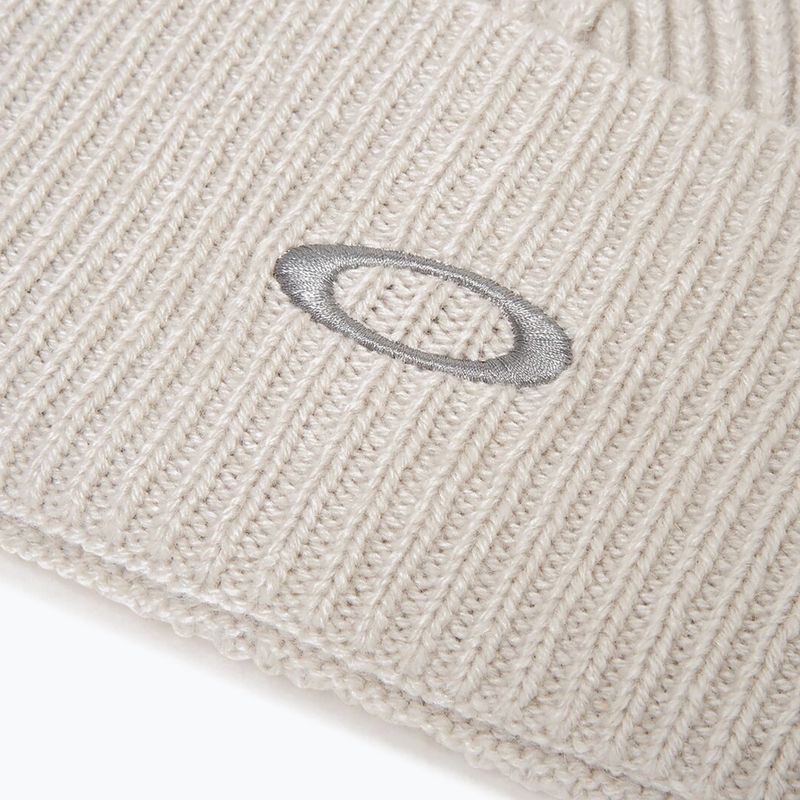 Berretto invernale Oakley Ellipse Ribbed Beanie mist/cement 3