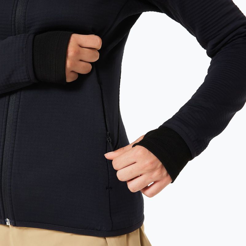 Felpa donna Oakley Canopy Full Zip blackout 7