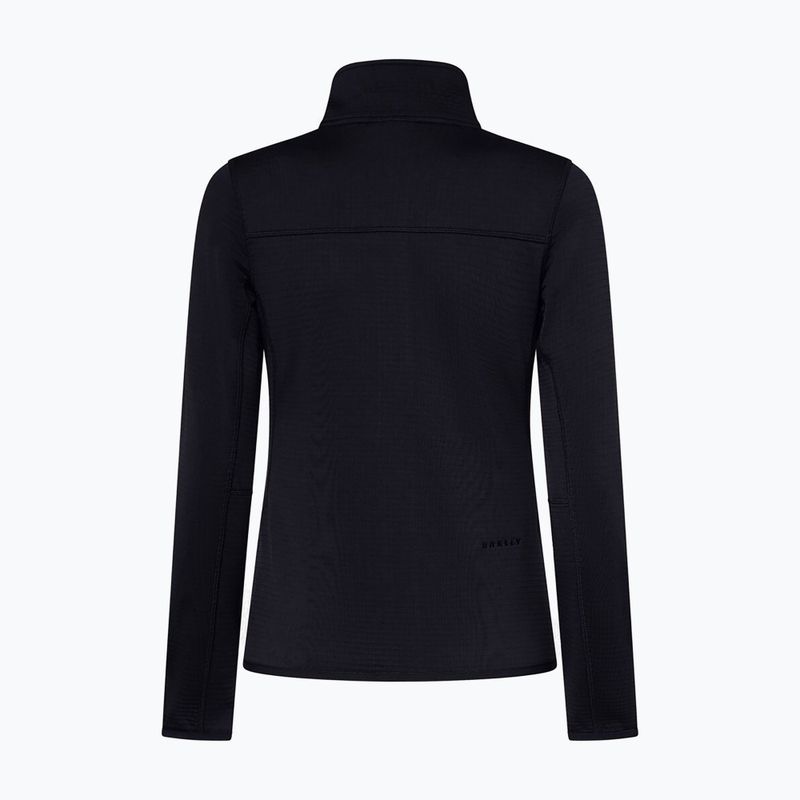 Felpa donna Oakley Canopy Full Zip blackout 9