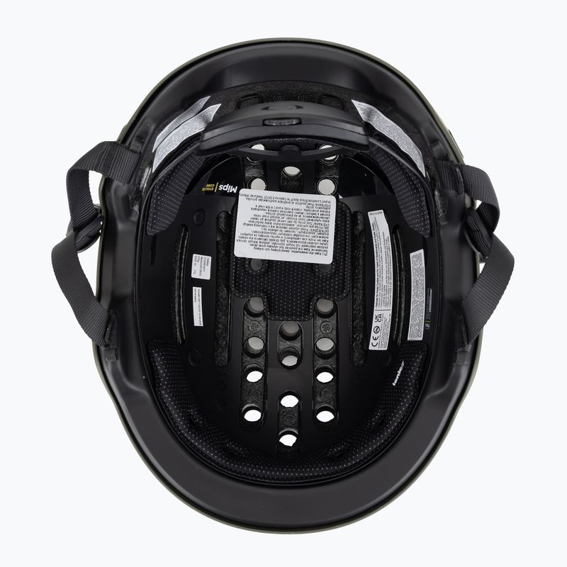 Casco Oakley Street1 EU matte dark brush stencil 5