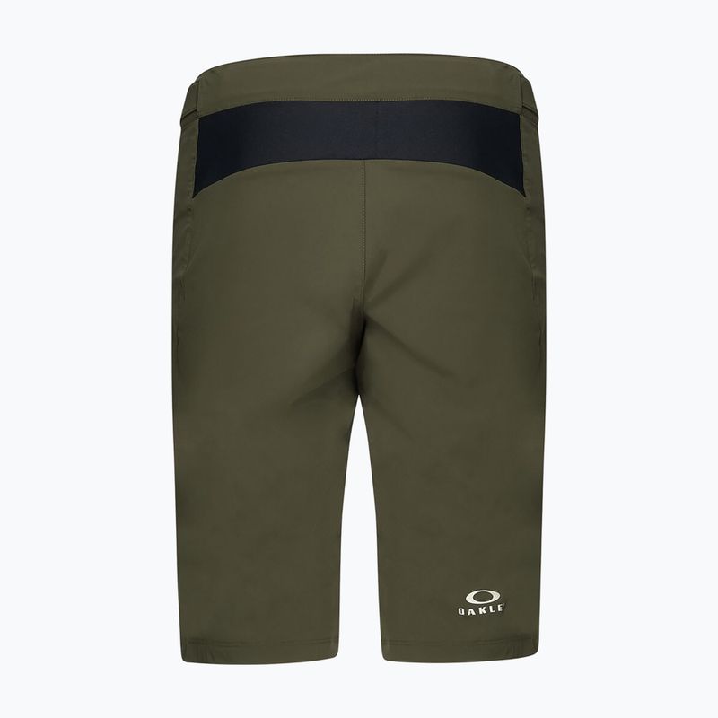 Pantaloncini da ciclismo da uomo Oakley Free Ride army green 2
