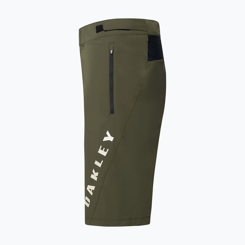 Pantaloncini da ciclismo da uomo Oakley Free Ride army green 3