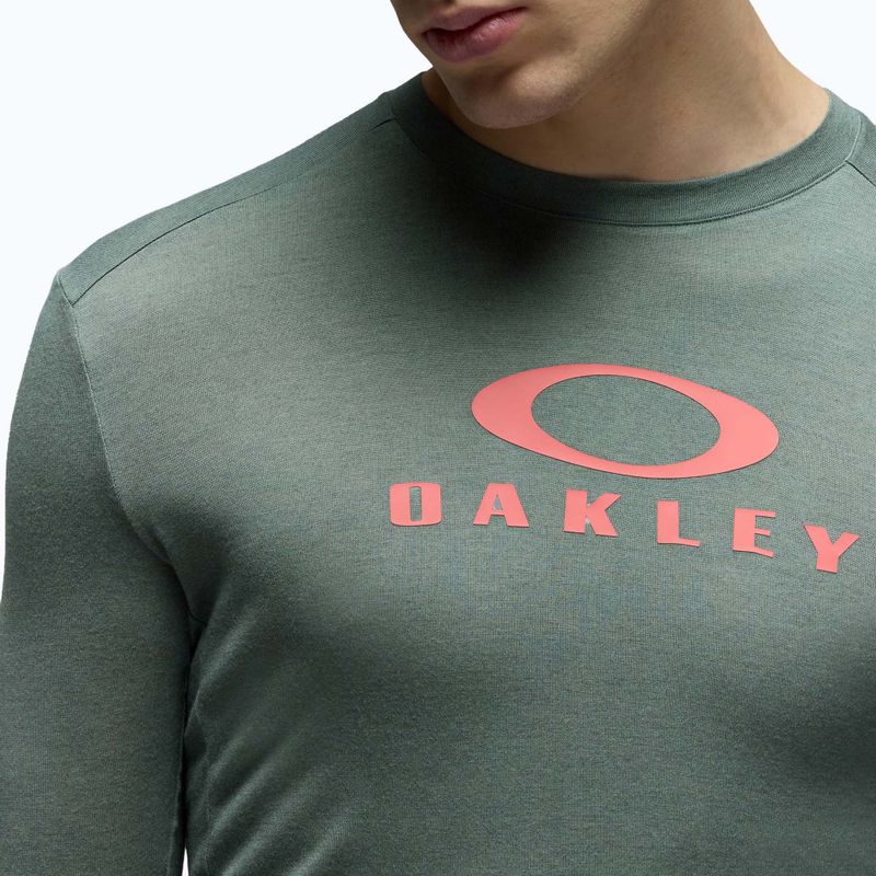 Longsleeve da ciclismo da uomo Oakley Seeker Flow LS74O aviator green 5
