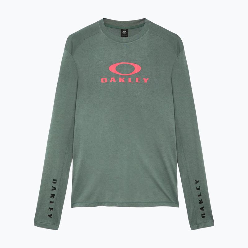 Longsleeve da ciclismo da uomo Oakley Seeker Flow LS74O aviator green 6