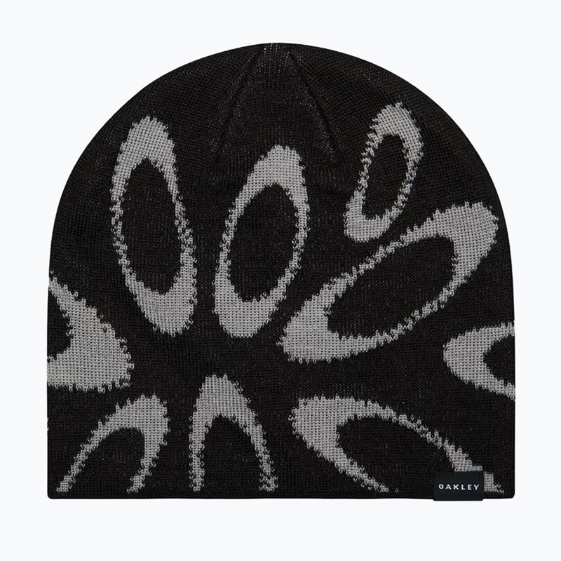 Cappello invernale Oakley Ellipse Graphic Beanie black/grey