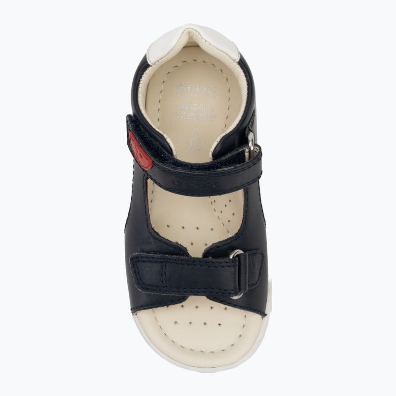 Sandali Geox Macchia navy per bambini 5
