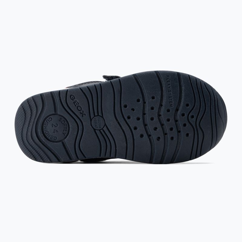 Geox Rishon, scarpe da bambino rosso/marino 5