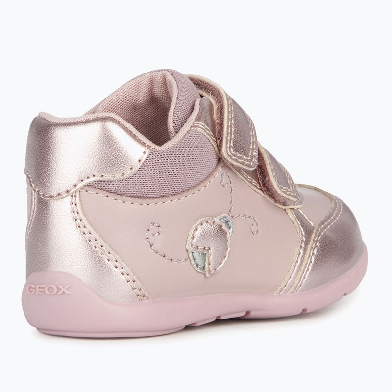 Geox Elthan rosa/argento scarpe da bambino 10