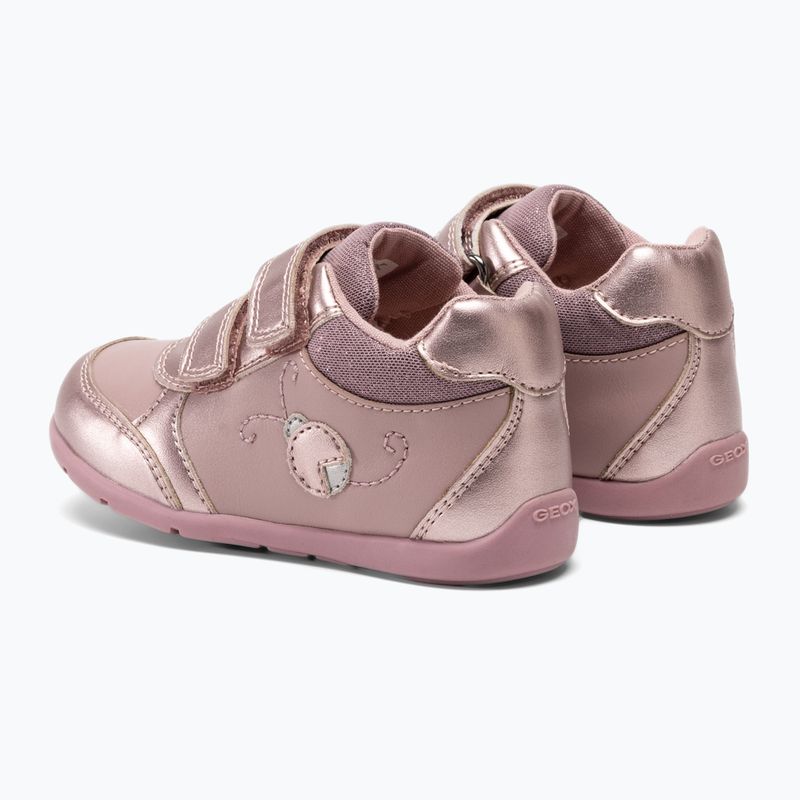 Geox Elthan rosa/argento scarpe da bambino 3