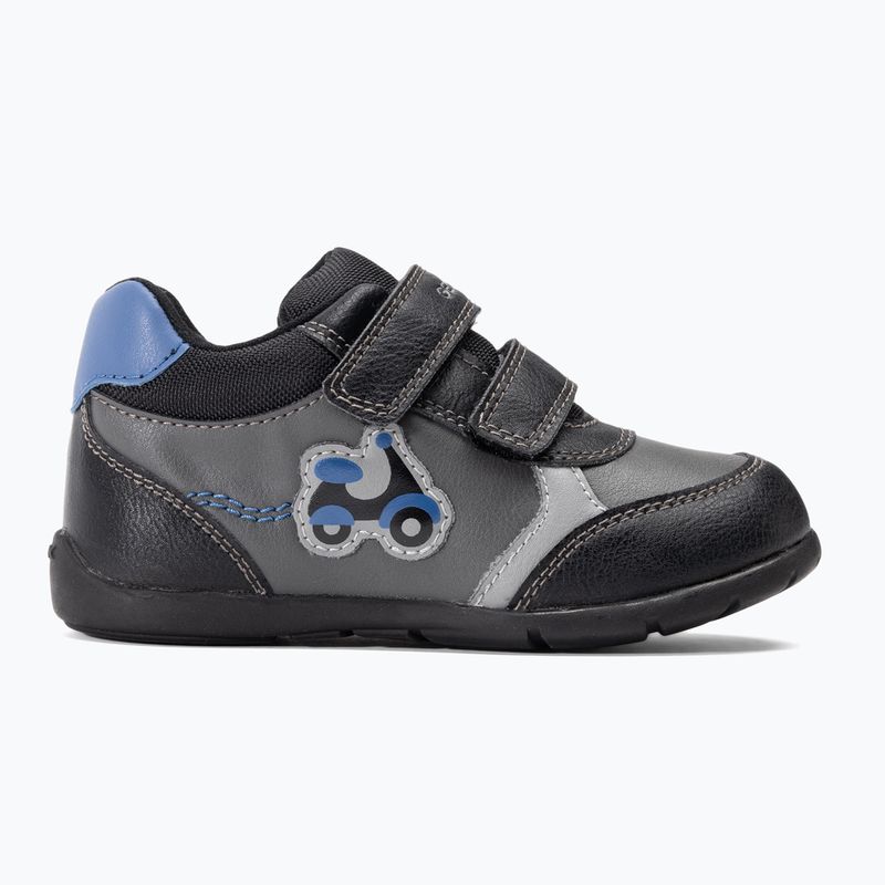 Geox Elthan nero scarpe da bambino 2