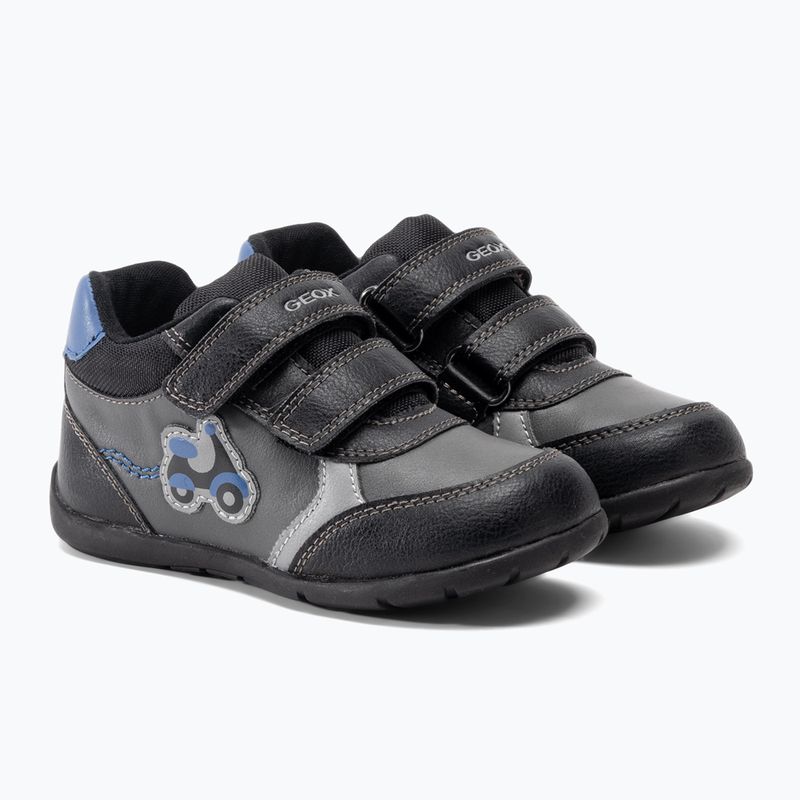 Geox Elthan nero scarpe da bambino 4