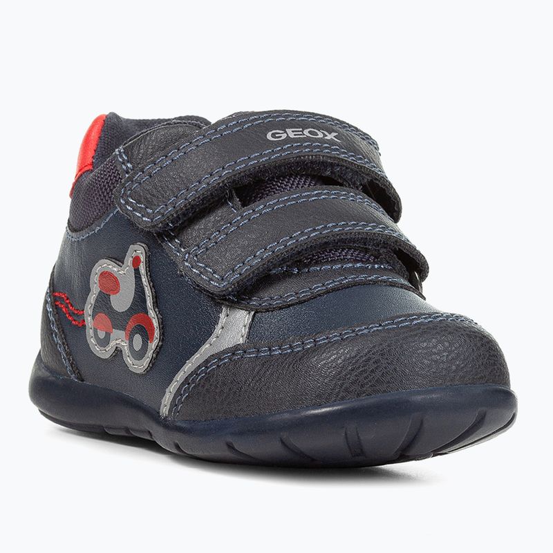 Geox Elthan, scarpe da bambino rosso/marino 7