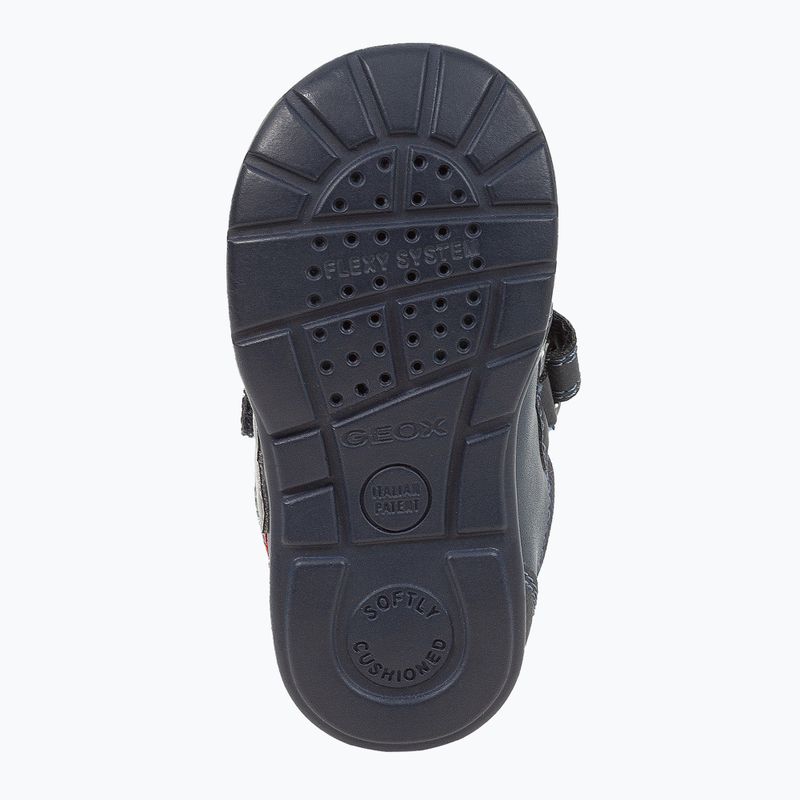 Geox Elthan, scarpe da bambino rosso/marino 12