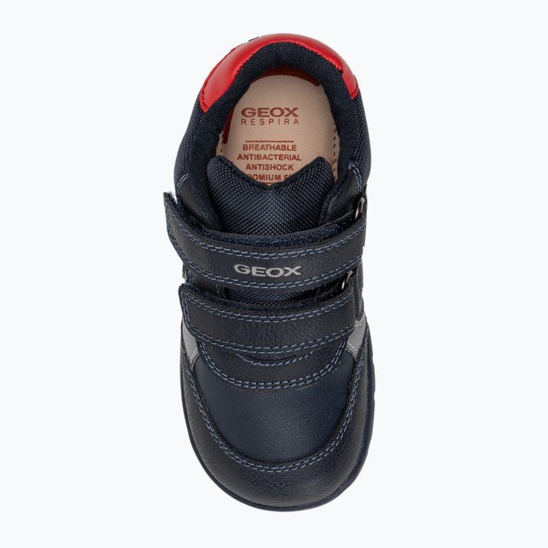 Geox Elthan, scarpe da bambino rosso/marino 6