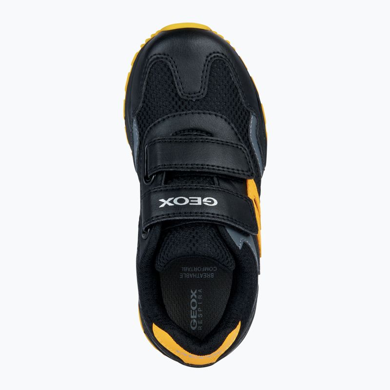 Scarpe Geox Pavel junior nero/oro 11