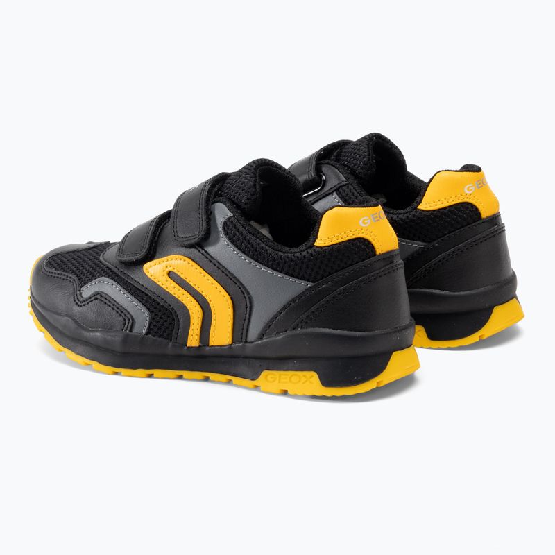 Scarpe Geox Pavel junior nero/oro 3