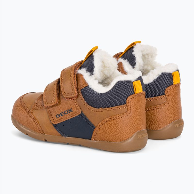 Geox Elthan tabacco/navy scarpe da bambino 3