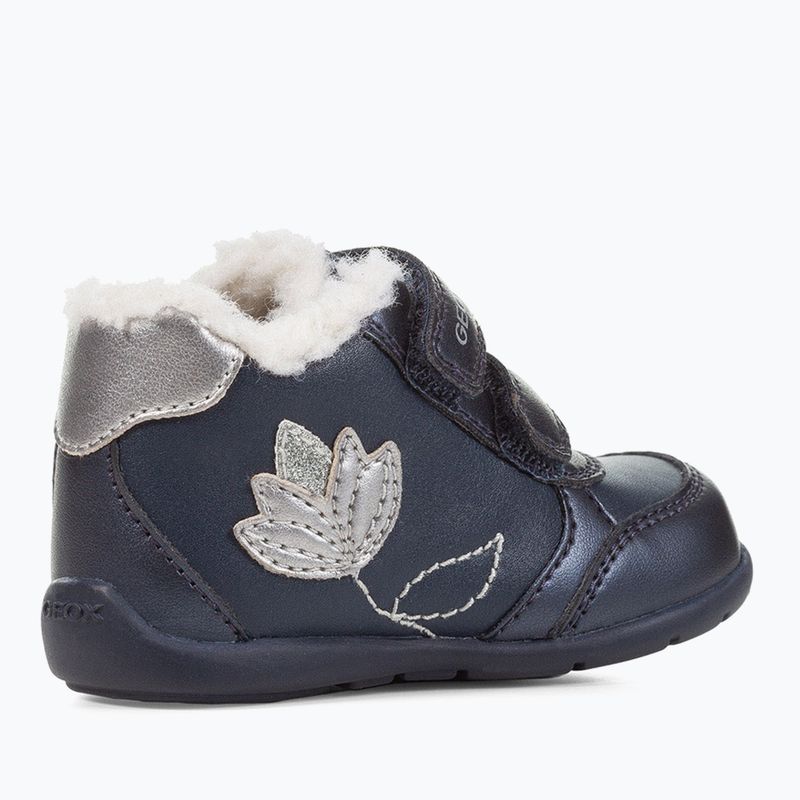 Scarpe Geox Elthan navy/argento scuro per bambini 10