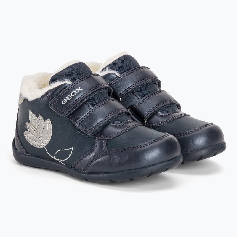 Scarpe Geox Elthan navy/argento scuro per bambini 4
