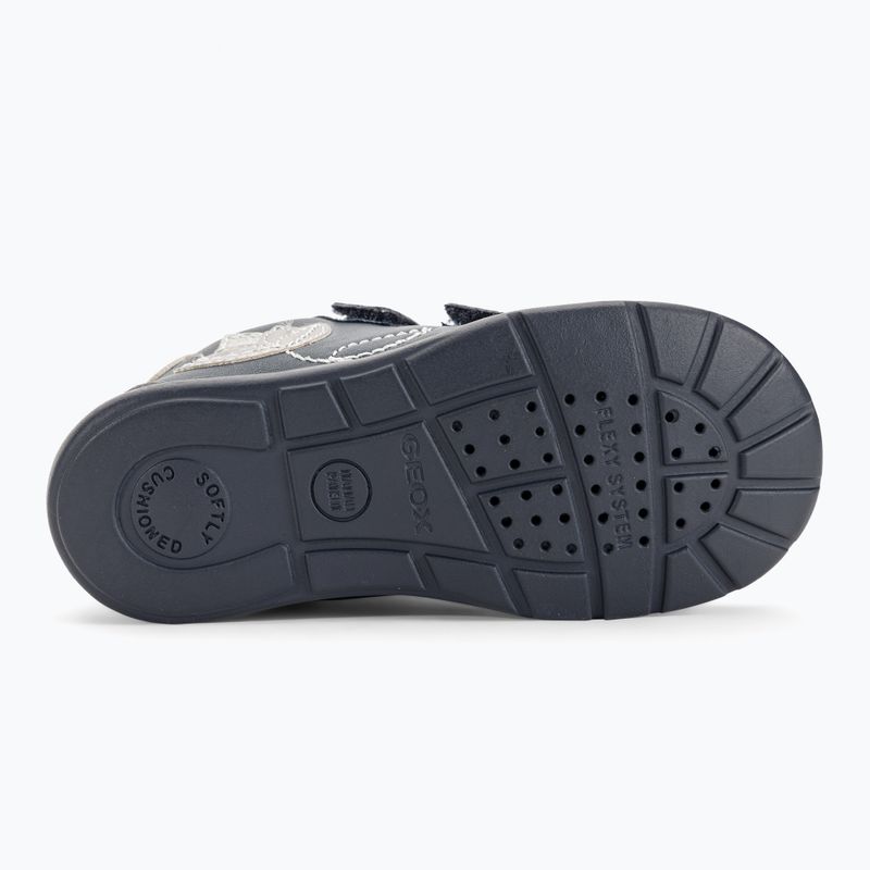 Scarpe Geox Elthan navy/argento scuro per bambini 5