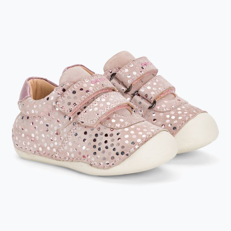Geox Tutim rosa chiaro scarpe da bambino 4