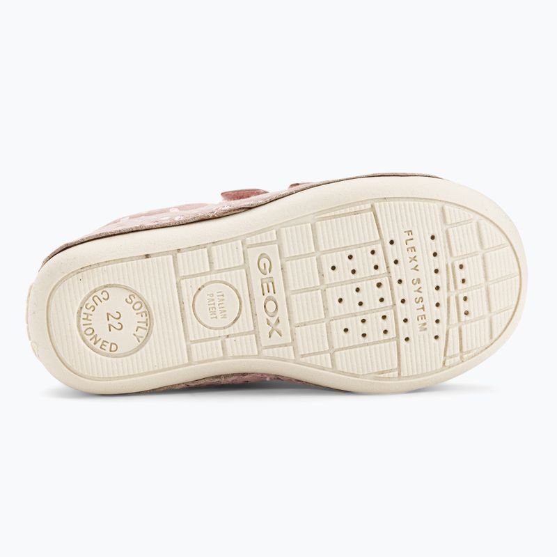 Geox Tutim rosa chiaro scarpe da bambino 5