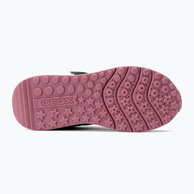 Geox Fastics junior grigio/rosa antico 5