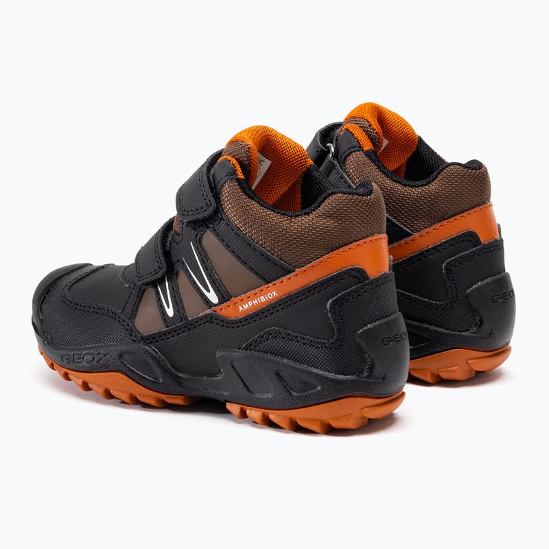 Geox Nuove scarpe Savage Abx junior nero/arancio scuro 3